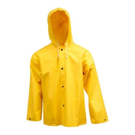 Tingley Tingley J53107 .35mm Industrial Work Hooded Jacket, Yellow, 2XL J53107.2X